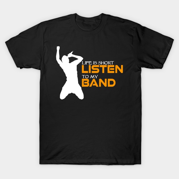 Musician Band T-Shirt by CrissWild